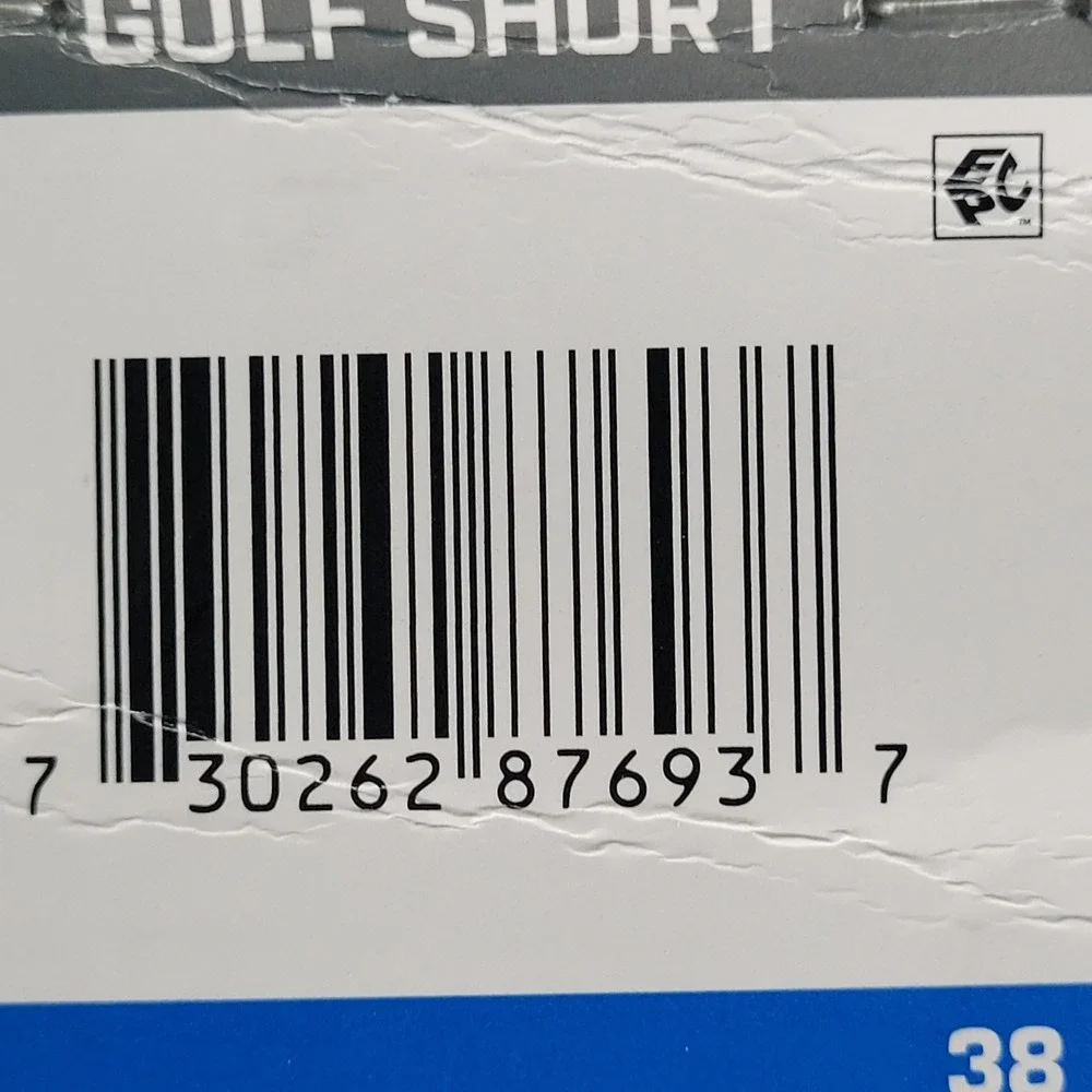 Callaway Performance Golf Shorts Men's 38 Bright White Stretch Opti-Dri CGBS00N4